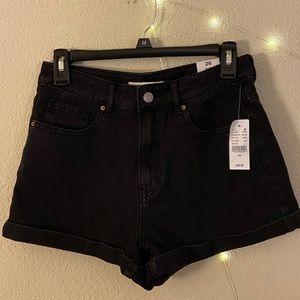 NWT Pacsun Black Mom Shorts